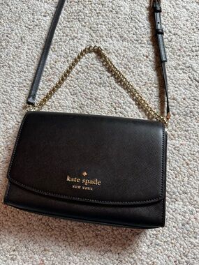 Kate Spade Carson Leather Crossbody with Chain